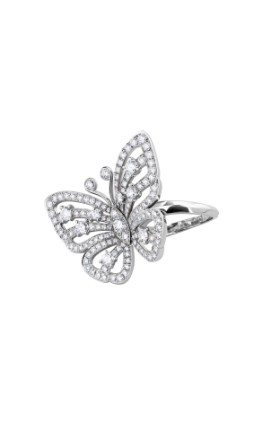 Кольцо Van Cleef & Arpels Flying Butterfly Between Finger White Gold VCARA13500 (38827)