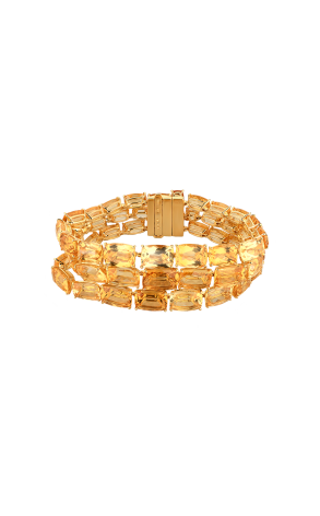 Браслет H.Stern Sunrise Citrine Three Rows Yellow Gold (38498)