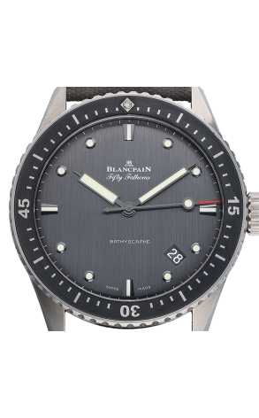 Часы Blancpain Fifty Fathoms Bathyscaphe 5000 1210 G52A (37451) №2