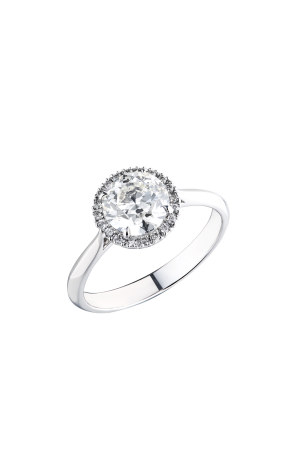 Кольцо RalfDiamonds 1.50 ct K/VVS2 Round Diamond & White Gold (38330)