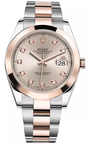 Часы Rolex Datejust 41 мм Steel and Everose Gold 126301 (39843)