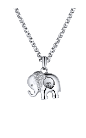 Chopard Happy Diamonds Elephant White Gold Necklace