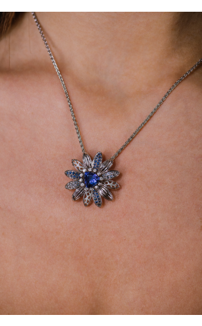 Подвеска Carrera y Carrera El Retiro blue sapphires, aquamarines, tanzanite and diamonds (39067) №3