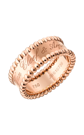 Кольцо Van Cleef & Arpels Perlée Signature Rose Gold VCARN32400 (36940)