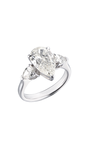 Кольцо GIA 3,01 ct J/VVS2 Pear Brilliant (38691)