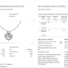 Колье  1,90 ct Baguette & Round Cut Diamonds & White Gold (39723) №4