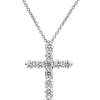 Крест Tiffany & Co LARGE 1.60 ct Platinum Cross (38081) №2