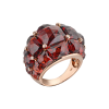 Кольцо  Garnets & Diamonds Rose Gold (39425) №2