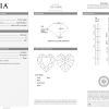 Пусеты GIA 1,00 CT G/VS2 - 1,00 CT G/VS2 Heart Cut DIAMONDS (39629) №5