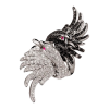 Кольцо Boucheron CYPRIS, THE SWAN RING BLACK SAPPHIRES & White Diamonds JRG01476; JRG01477 (38290) №6