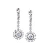 Серьги  1,02 - 1,03 ct G/SI3 & 3.35 ct Round Diamonds (39017) №3