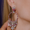 Серьги GRAFF Gypsy earrings with Diamonds & Rubies GE8772 (38180) №7