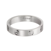 Кольцо Cartier Love wedding band white gold B4085154 (37513) №5