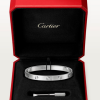 Браслет Cartier Love Bracelet White Gold 6.1 mm CRB6067618 (36679) №5