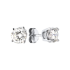 Пусеты  0,75 ct L/I1 - 0.73 ct N/I1 Round Cut Diamonds (38692) №5