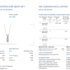 Подвеска  1,30 ct L-M/VS1-SI1 Princess Cut Diamonds (39191) №4