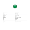 Кольцо GRS Gemresearch Swisslab 7,47 ct Natural Green Emerald & Sapphires & Diamonds (38877) №6