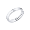 Кольцо Tiffany & Co Double Milgrain Band Ring in Platinum 19,5 (61) (39447) №2