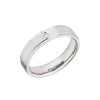 Кольцо RalfDiamonds White Gold Matte Wedding Band (38443) №5