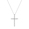 Крест Mercury Classic Cross 0,78 ct in White Gold MP14371/WG/CR0.70 (39468) №3