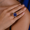 Кольцо Shimansky jewelry 17.95 ct Deep Blue/VVS Natural Tanzanite (38579) №7