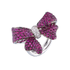 Кольцо Giovanni Ferraris Ruby & Diamonds White Gold Bow (38546) №5