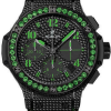 Часы Hublot Big Bang Black Fluo Diamonds Green 341.SV.9090.PR.0922 (39852) №2