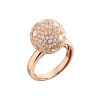 Кольцо  Boule Ring Rose Gold & Diamonds (39829) №2