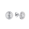 Пусеты  1.00 ct G/SI2 - 1.00 ct K/S1 Round Cut Diamonds (39594) №3