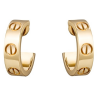 Серьги Cartier Love Classic Model Yellow Gold B8022500 (39586) №2