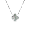 Подвеска Van Cleef & Arpels Pure Alhambra Grey Mother-Of-Pearl White Gold (38983) №2