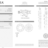 Пусеты GIA 1.21 F/VS1 - 1.20 ct F/VS1 EXEXEX Round Cut Diamonds (39411) №5