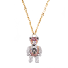 Подвеска  в стиле Chopard Happy Diamonds Teddy Bear (38620) №2