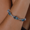 Браслет H.Stern Aquamarine and Diamond Bracelet in White Gold (38567) №6