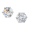 Пусеты GIA 2,00 ct E/VVS1 - 2,00 ct E/VVS2 Round Cut Diamonds (38920) №4