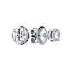 Пусеты GRAFF 0,71 G/VS1 - 0.70 G/VS1 Platinum & White Gold Diamond Stud GE32895 (38309) №5