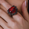 Кольцо  Gothic Claw Red Ruby (39236) №6