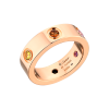 Кольцо Cartier Love Multigemstone Rose Gold B4087800 (39138) №2