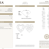 Пусеты GIA 1,03 CT I/VS1 - 1,02 CT I/VS2 Heart Cut DIAMONDS (38383) №5