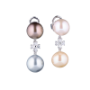 Серьги Schoeffel Multicolored Pearls & Diamonds White gold (39258) №2