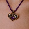 Подвеска Van Cleef & Arpels Open Heart Amethyst & Yellow Gold (38982) №5