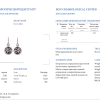 Серьги  в стиле GRAFF Diamond on Diamond collection (38952) №4