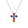 Крест Pasquale Bruni Multigemstone White Gold Cross (38824) №5