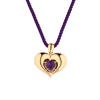 Подвеска Van Cleef & Arpels Open Heart Amethyst & Yellow Gold (38982) №2