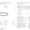 Браслет  6,30 ct Round & Baguette cut Diamonds & White Gold (39079) №4