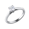 Кольцо Cartier Solitaire 0,50 ct H/VVS1 Platinum (SIZE 49) (40170) №3