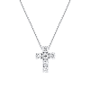 Крест  0,65 ct Round Cut Diamonds Cross (39353) №3