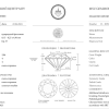 Кольцо  2,06 сt F/VVS2 Round Cut Diamond МГУ (39634) №4