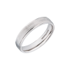 Кольцо RalfDiamonds White Gold Matte Wedding Band (38443) №6