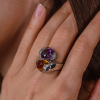 Кольцо Gianni Lazzaro Diamonds & Citrine & Amethyst (38876) №5